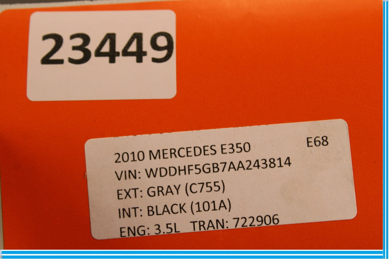 Load image into Gallery viewer, 10-13 Mercedes E350 E550 W212 Rear Right Passenger Door Trim Panel Black Oem
