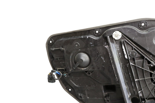 15-20 Hyundai Genesis G80 Rear Right Side Door Window Regulator Panel Black Oem