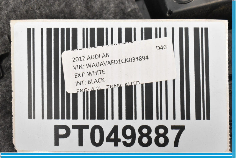 Load image into Gallery viewer, 11-17 Audi A8  A8 Quattro Rear Left Side Interior Door Trim Panel Black OEM
