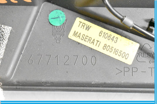 04-13 Maserati Quattroporte M139 Overhead Tow Alarm Control Switch 67712700 Oem