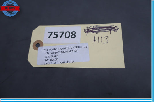 11-14 Porsche Cayenne Turbo Front Right Side B Pillar Trim 7P5867242 Oem