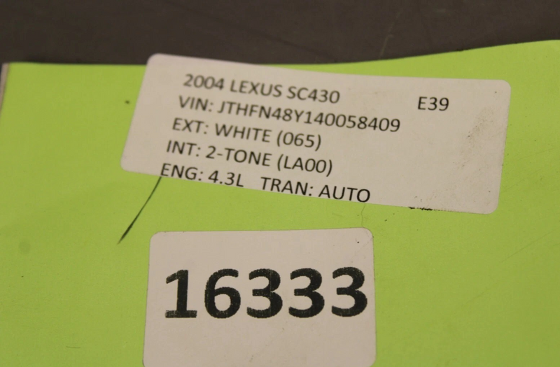 Load image into Gallery viewer, 02-10 Lexus SC430 Engine Motor Cooling Radiator Assembly 16400-50280 OEM
