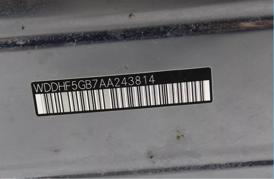 10-16 Mercedes W212 E400 E550 E350 Sedan Trunk Lid Panel Assembly Gray OEM