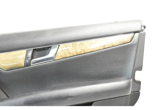08-14 Mercedes C250 W204 Front Passenger Side Interior Door Panel Cover OEM