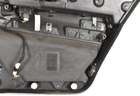 03-13 Maserati Quattroporte M139 Rear Left Driver Side Interior Door Panel Oem