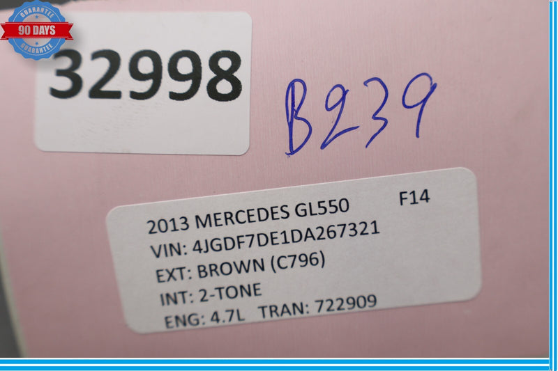Load image into Gallery viewer, 13-19 Mercedes GL550 3rd Row Left Side Seat Folding Power Switch Button Oem
