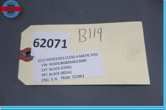 07-14 Mercedes W216 CL550 CL63 AMG Communication Interface Module 1729009302 Oem