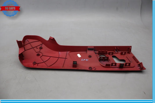 14-22 Maserati Ghibli Front Left Driver Side Seat Switch Cover Trim Red Oem