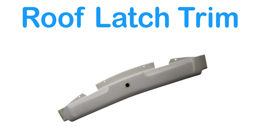 04-09 Mercedes W209 CLK500 Convertible Roof Top Latch Trim Cover A2096905425 Oem