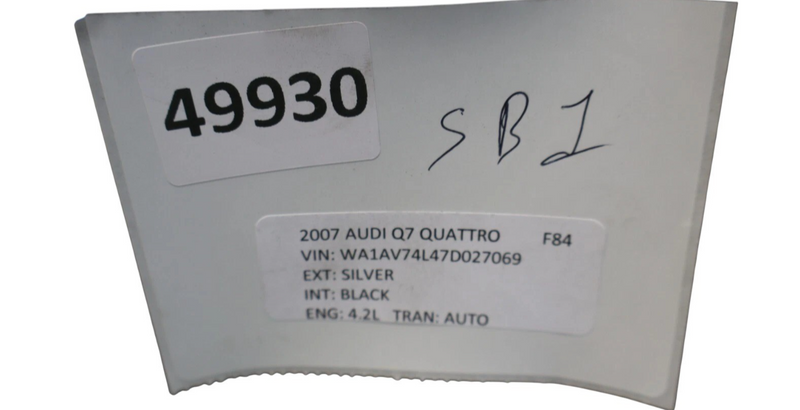 Load image into Gallery viewer, 07-15 Audi Q7 4L Rear Subwoofer Sub Woofer Audio Speaker Black 4L0035382 Oem
