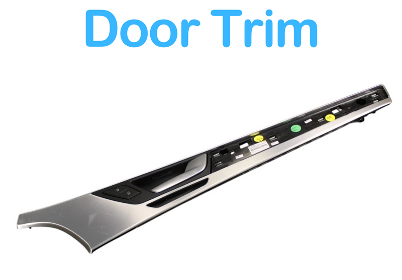 Load image into Gallery viewer, 11-18 Audi A8 Quattro Front Right Passenger Interior Door Trim 4H0867102 OEM
