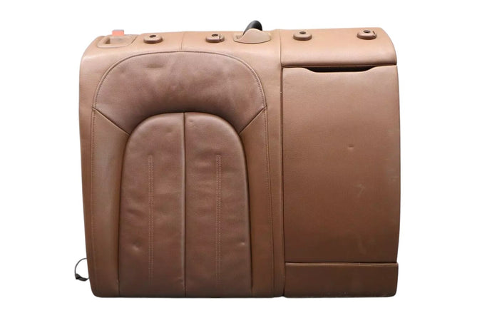13-18 Audi A6 Rear Right Passenger Seat Top Upper Cushion  W/Armrest Brown Oem