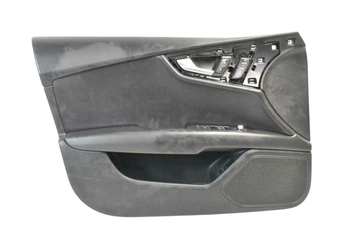 2012-2017 Audi A7 S7 Front Left Driver Side Interior Door Panel Trim Black OEM