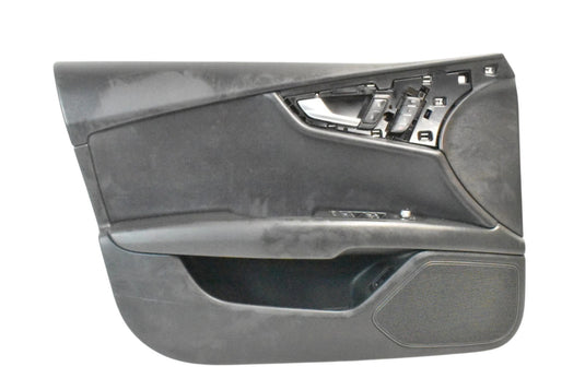 2012-2017 Audi A7 S7 Front Left Driver Side Interior Door Panel Trim Black OEM