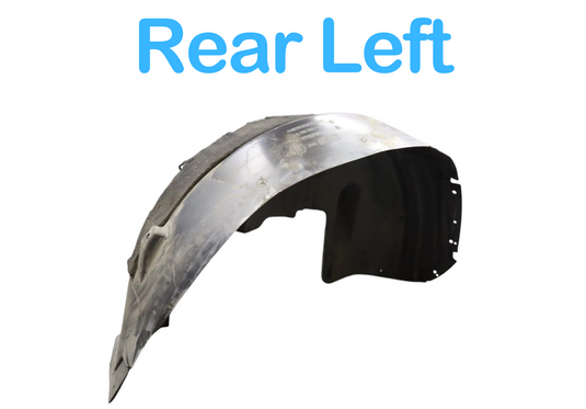 13-16 Mercedes GL450 GL550 Rear Left Side Fender Liner Splash Guard Shield Oem