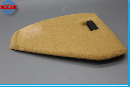 03-10 Porsche Cayenne Rear Left Trunk Cargo Carpet Cover Trim Panel Black Oem