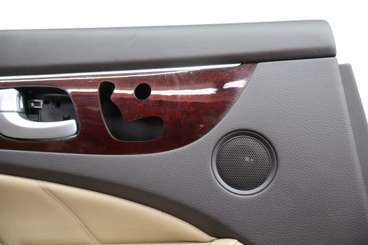 11-13 Hyundai Equus SIG Rear Left Driver Side Interior Door Trim Panel Oem