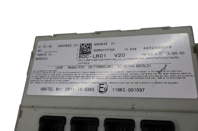 Load image into Gallery viewer, 14-18 BMW X5 Body Comfort Control Module Unit ECU ECM BCM Oem
