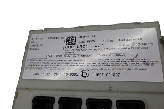 14-18 BMW X5 Body Comfort Control Module Unit ECU ECM BCM Oem