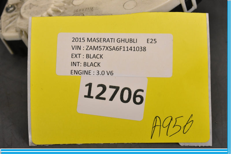 Load image into Gallery viewer, 14-17 Maserati Ghibli Rear Right Passenger Side Door Lock Latch Actuator Oem
