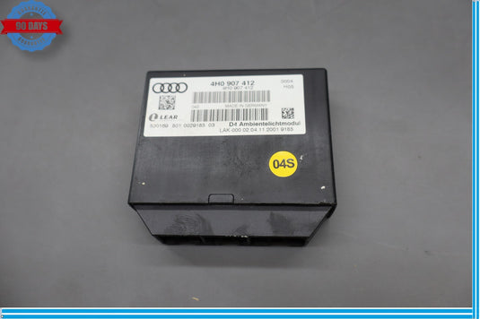 11-18 Audi A8 Quattro S8 Computer Comfort Control Module Unit ECU ECM CCM Oem