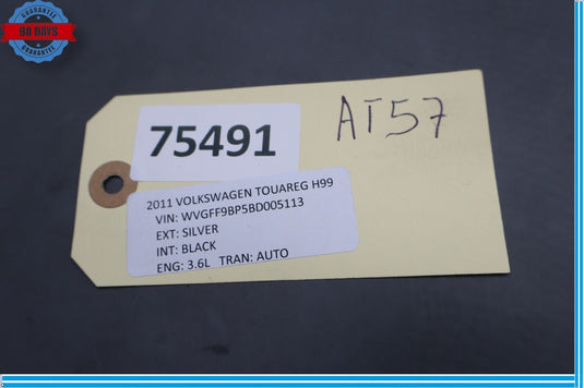 11-18 Volkswagen VW Touareg Rear Right Door Armrest Switch Trim 7P6867364 Oem