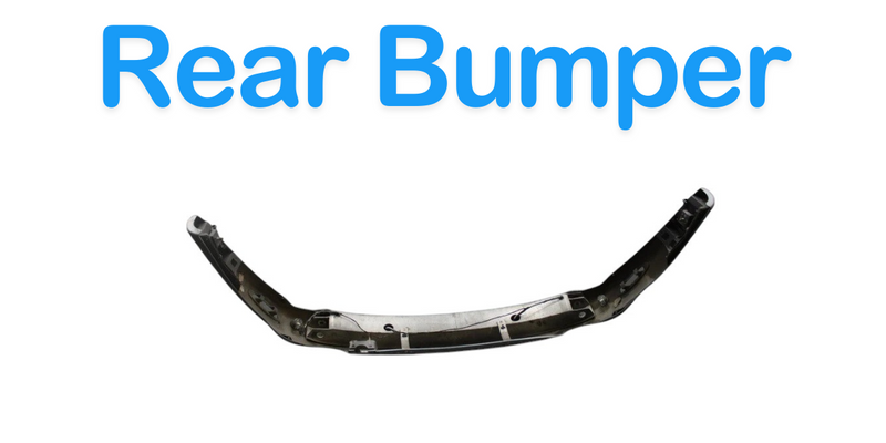 Load image into Gallery viewer, 01-04 Jaguar X100 XK8 XKR Rear Bumper Cover Assembly Silver HJE6586BB Oem
