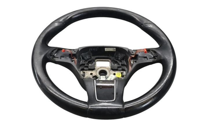 11-17 Volkswagen VW Touareg Front Steering Wheel Assembly Leather 7P6419091 OEM
