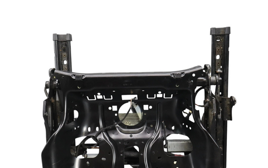 11-17 Volkswagen VW Touareg Front Left Side Lower Seat Rail Frame W/ Motor Oem