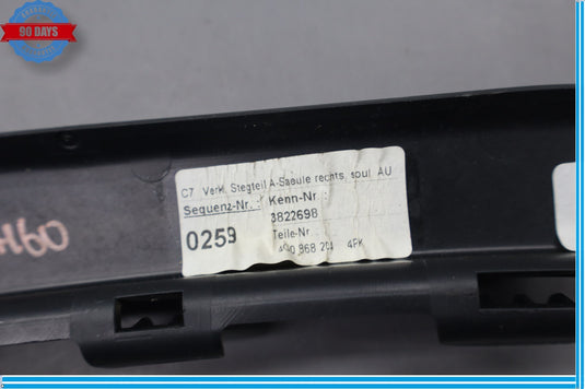 12-18 Audi A6 Quattro Front Right Passenger Side A Pillar Cover Panel Trim Oem