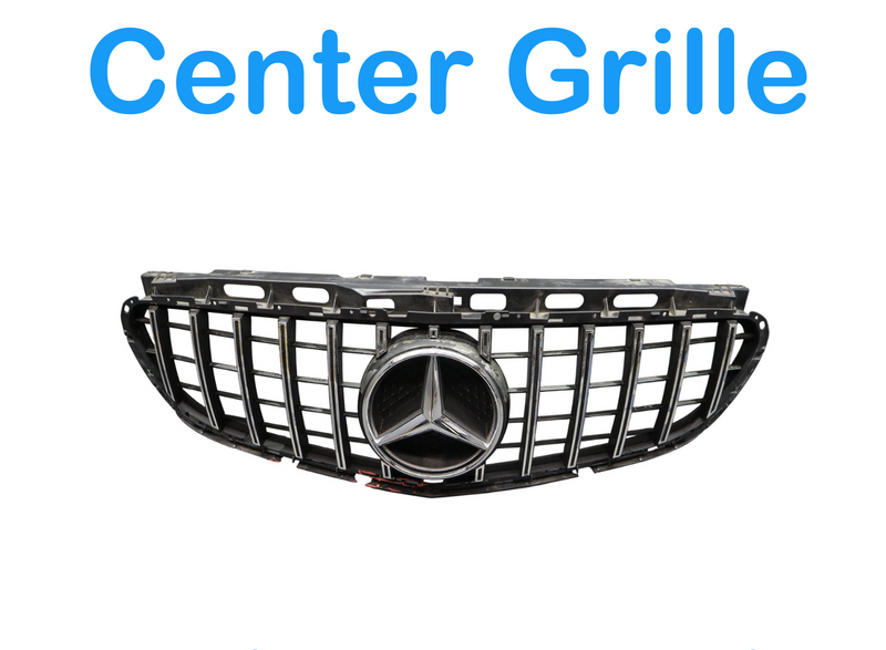 Load image into Gallery viewer, 14-16 Mercedes W212 E350 E550 Front Grill Radiator Grille W/ Center Emblem Oem
