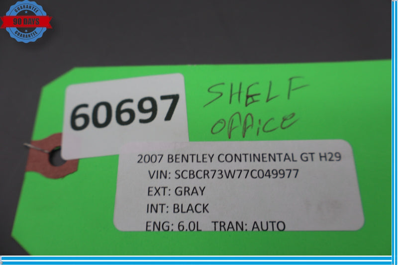 Load image into Gallery viewer, 03-10 Bentley Continental GT Rear Right Passenger Side Interior Door Panel Oem
