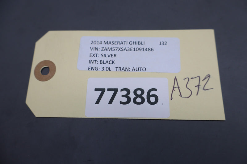 Load image into Gallery viewer, 14-20 Maserati Ghibli Left Driver Side Dashboard End Cap Trim Cover Black Oem
