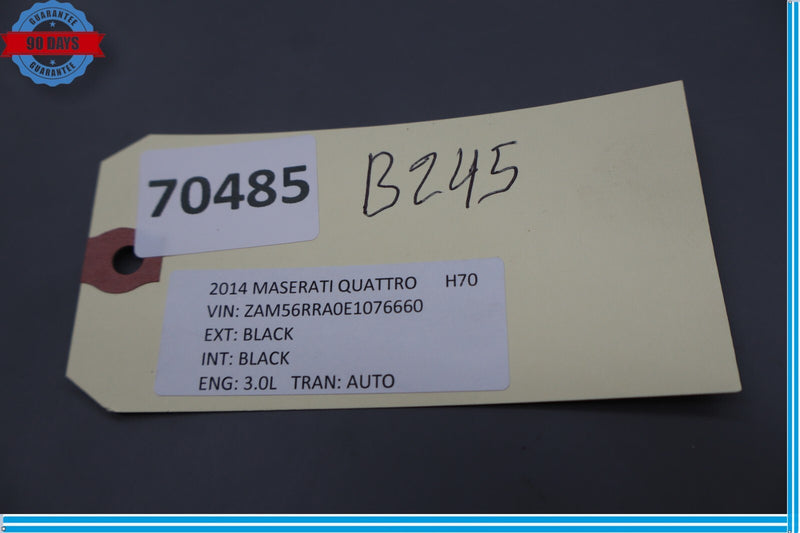 Load image into Gallery viewer, 14-19 Maserati Ghibli Quattroporte Dash Speedometer Trim Cover 670010269 Oem

