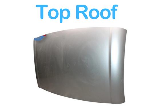 02-10 Lexus SC430 Convertible Hard Top Roof Cover Shell Panel Silver Oem