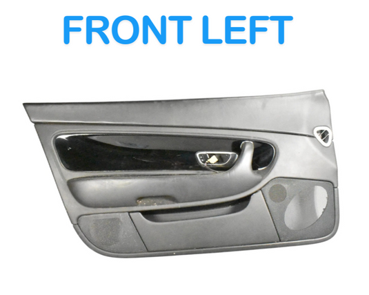 07-11 Bentley Continental Left Driver Side Interior Door Panel 3W0819869A OEM