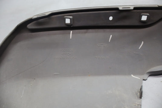12-15 Tesla Model S Rear Bumper Lower Valance Diffuser Cover 6009005 Oem