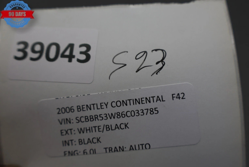 Load image into Gallery viewer, 06-12 Bentley Continental Front Left Driver Side Interior Door Cover Panel Oem
