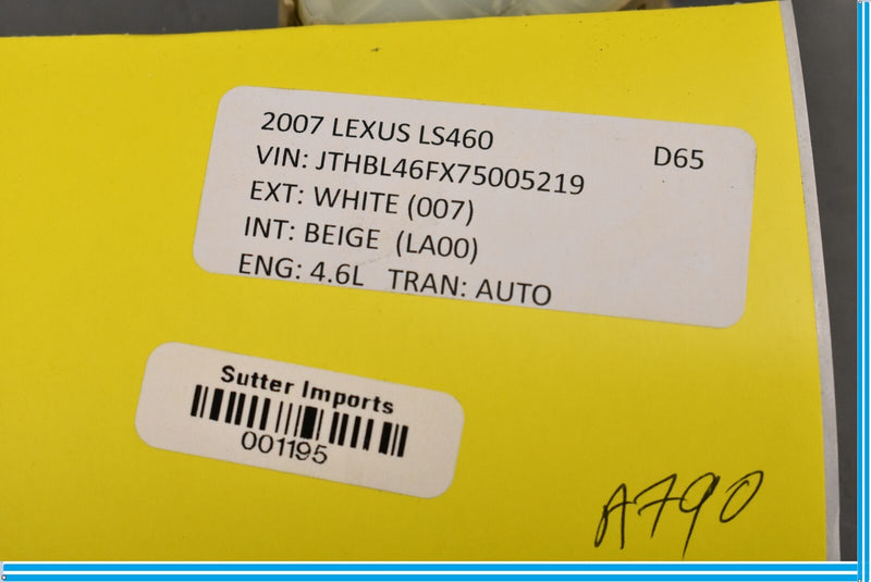 Load image into Gallery viewer, 07-09 Lexus LS460  Front Right Passenger Side Seat Control Switch Oem

