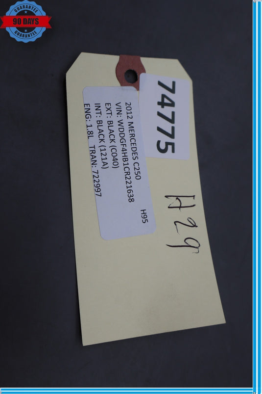 08-20 Mercedes E350 E550 C250 Headlight Fog Light Switch Control Module Oem