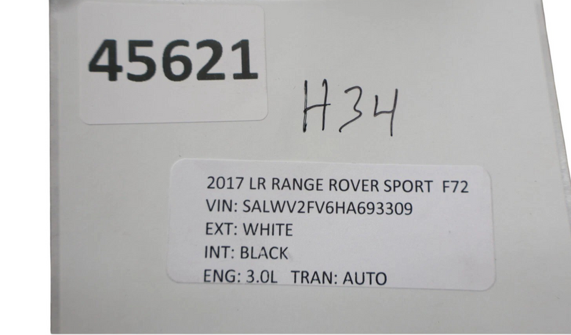 Load image into Gallery viewer, 14-17 Land Rover Range Rover Sport Front Left  Side Seat Headrest Black Oem
