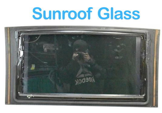 10-15 Jaguar XJ Top Upper Sunroof Sun Roof Glass Panel AW93A502B98AD OEM