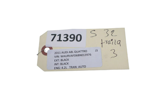 11-18 Audi A8 A8L Quattro Rear Left Driver Side Interior Door Panel Trim Oem