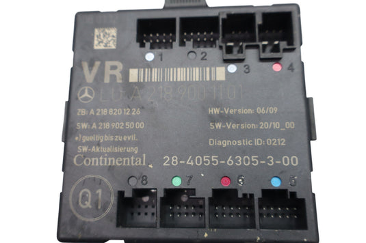 12-18 Mercedes W218 CLS550 Front Right Passenger Side Door Control Module Oem