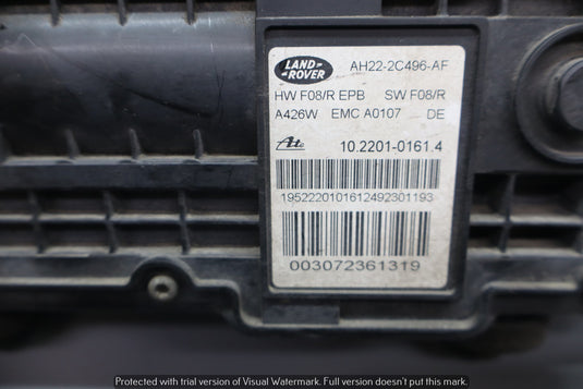 10-16 Land Rover L319 L320 LR4 Electronic Parking Brake Actuator w/ Cable Oem