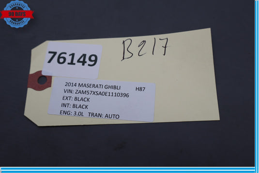 14-21 Maserati Ghibli M157 Right Side Dash Tweeter Speaker Grille Trim Oem