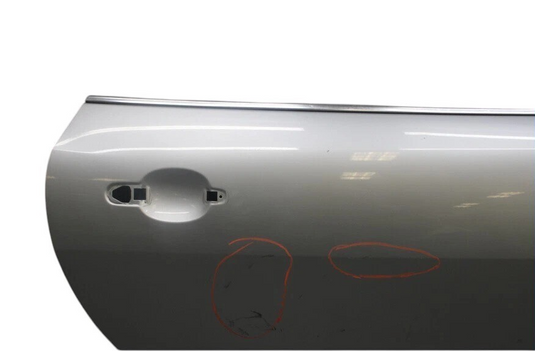 07-15 Jaguar XK XKR X150 Front Right Side Exterior Door Shell Panel Silver OEM