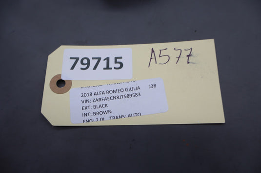 17-21 Alfa Romeo Giulia 952 Front Left Driver Power Window Master Switch Oem