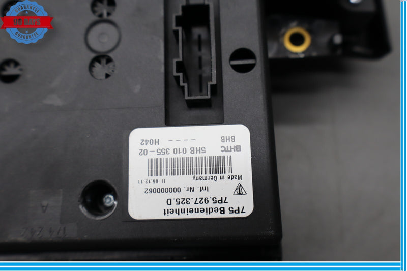 Load image into Gallery viewer, 11-17 Porsche Cayenne Rear Seat Heat Lock Switch Control Panel Oem

