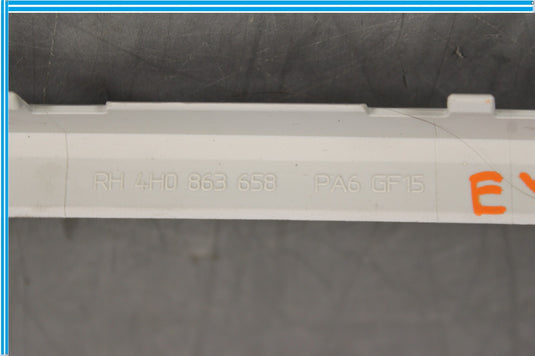 11-18 Audi A8 Rear Right Passenger Side Guide Rail Cover Oem